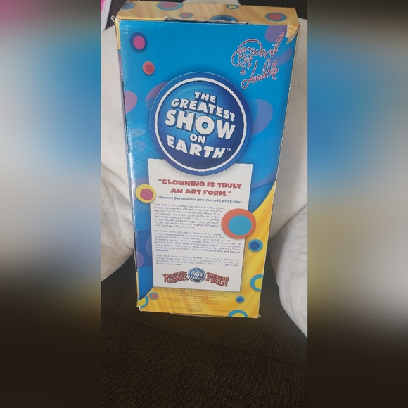 Ringling Bros & Barnum & Bailey Circus David Larible Clown Doll Original Box - Picture 3 of 5